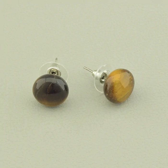 Сережки Тигрове око 12х12 ss_100947 ss_100947