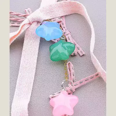 🏷️️ Резинка для волосся Flora Secret тканина F-41779