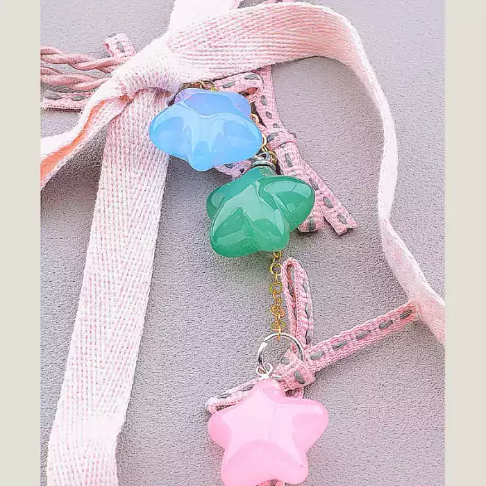 🏷️️ Резинка для волосся Flora Secret тканина ss_41779