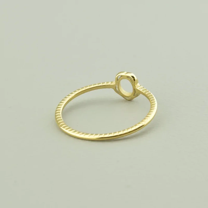 🏷️️ Каблучка медична сталь Xuping (позолота 18к лимонна) ss_95923