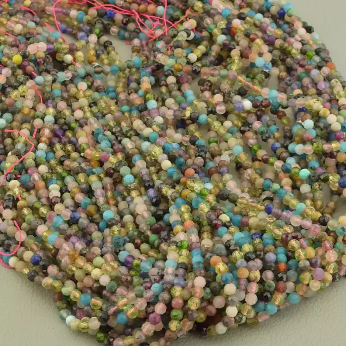 🏷️️ Нитка Самоцвіти 39 см. 3,3мм. (без застібки) ss_103701