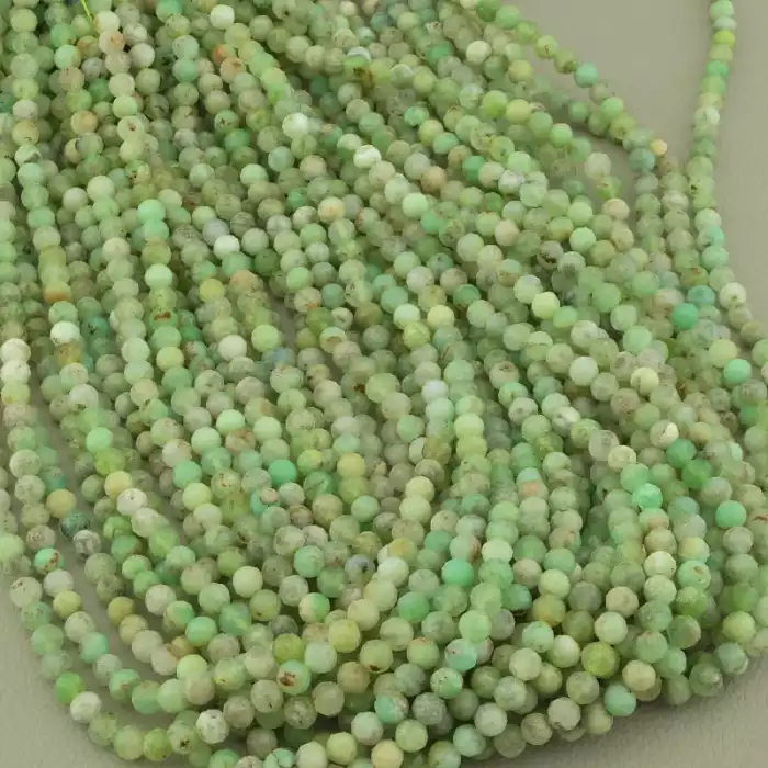 🏷️️ Нитка Хризопраз 39 см. 4,5мм. (без застібки) ss_103806