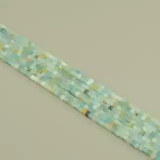 Намистини Кварц 39 см. на нитці (натуральне каміння, без застібки)