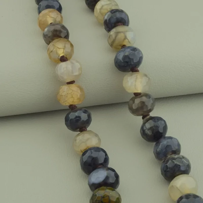 🏷️️ Намисто Агат 45 см. ss_96841