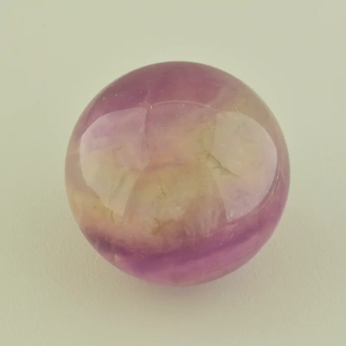 🏷️️ Куля флюорит (49х49 мм, фіолетовий, жовтий, одиничний екземпляр) ss_105153